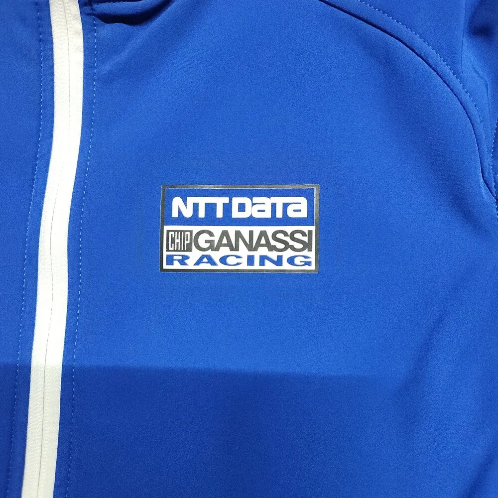 Cavallino Formula Softshell Jacket Men’s Large Ntt Data Racing Royal Blue